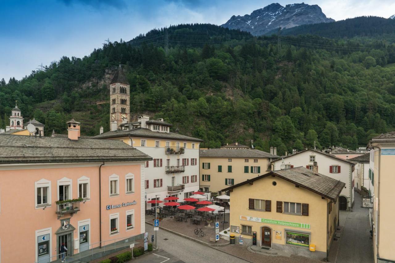 Poschiavo Suisse Hotel & Traditional Fondue Stube 外观 照片
